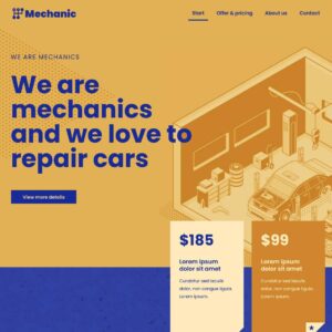 mechanic4 – Multi-Page Website Sample