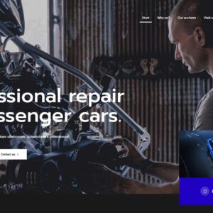 mechanic5 – Multi-Page Website Sample