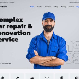 mechanic7 – Multi-Page Website Sample