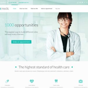 medic – Multi-Page Website Sample