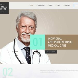 medic2 – Multi-Page Website Sample