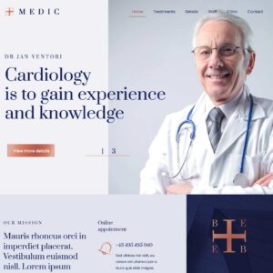 medic3 – Multi-Page Website Sample