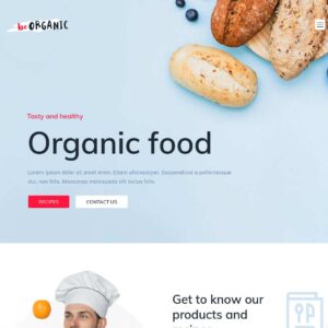 organic – Multi-Page Website Sample