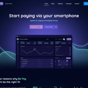 pay – Multi-Page Website Sample