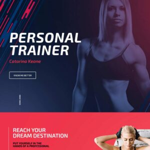 personaltrainer – Multi-Page Website Sample