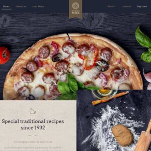 pizza2 – Multi-Page Website Sample