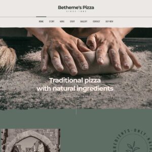 pizza5 – Multi-Page Website Sample