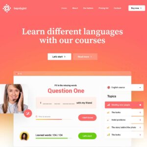 polyglot – Multi-Page Website Sample