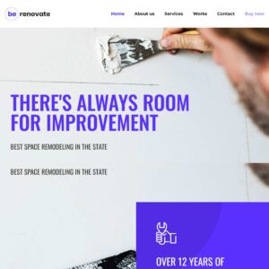 renovate3 – Multi-Page Website Sample