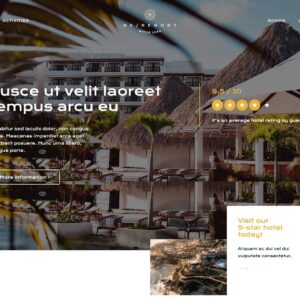resort2 – Multi-Page Website Sample