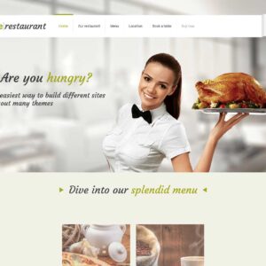 restaurant – Multi-Page Website Sample