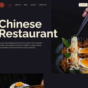restaurant7 – Multi-Page Website Sample