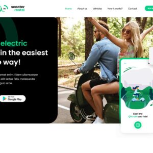 scooterrental – Multi-Page Website Sample