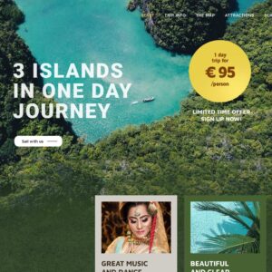 seajourney – Multi-Page Website Sample