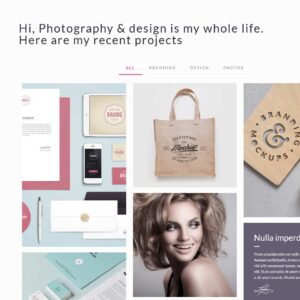 showcase – Multi-Page Website Sample