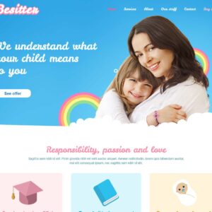 sitter – Multi-Page Website Sample