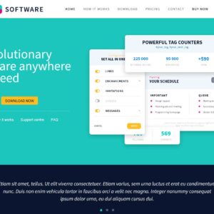 software – Multi-Page Website Sample