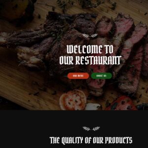 steak2 – Multi-Page Website Sample