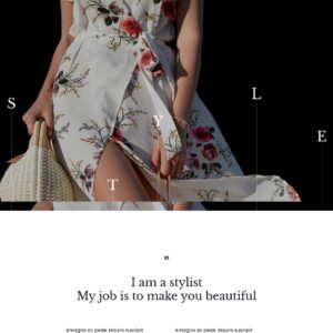 stylist – Multi-Page Website Sample