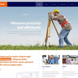 surveyor – Multi-Page Website Sample