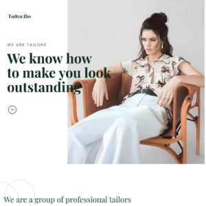 tailor2 – Multi-Page Website Sample