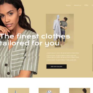 tailor3 – Multi-Page Website Sample