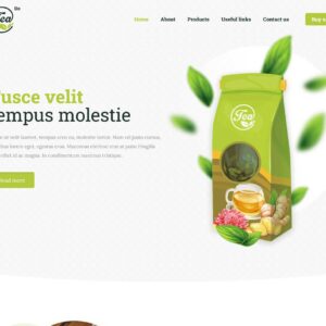 tea2 – Multi-Page Website Sample