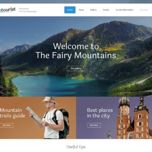 tourist – Multi-Page Website Sample