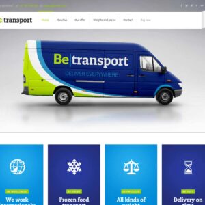 transport – Multi-Page Website Sample