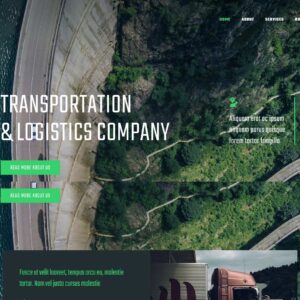 transport3 – Multi-Page Website Sample