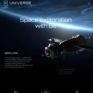 universe – Multi-Page Website Sample