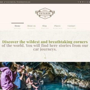 voyager – Multi-Page Website Sample
