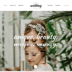 weddingdresses – Multi-Page Website Sample