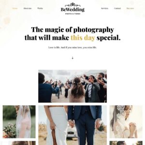 weddingphotos – Multi-Page Website Sample