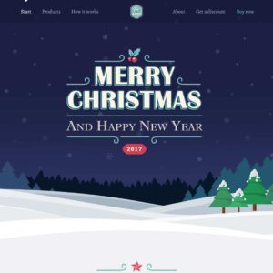 xmas – Multi-Page Website Sample