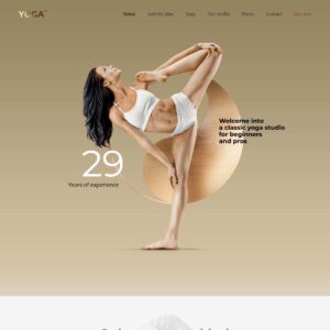 yoga2 – Multi-Page Website Sample